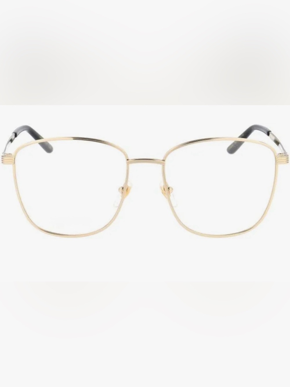 Gold Gucci Eyeglasses